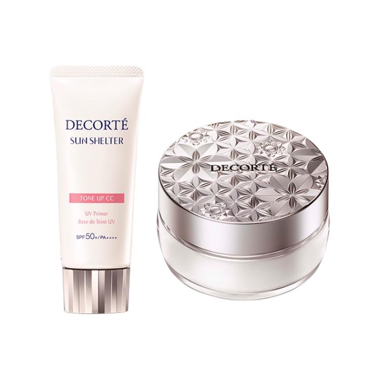 

DECORTE Daike silky powder multi brightening лосьон улучшенный набор макияжа для коррекции тона кожи