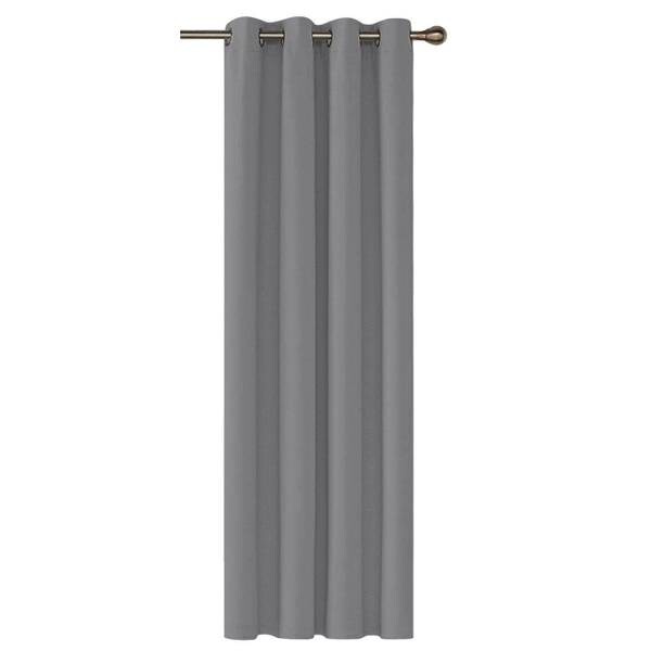 

Штора HOOMstylen Blickdicht mit Ösen, 1x270x140 см, серый