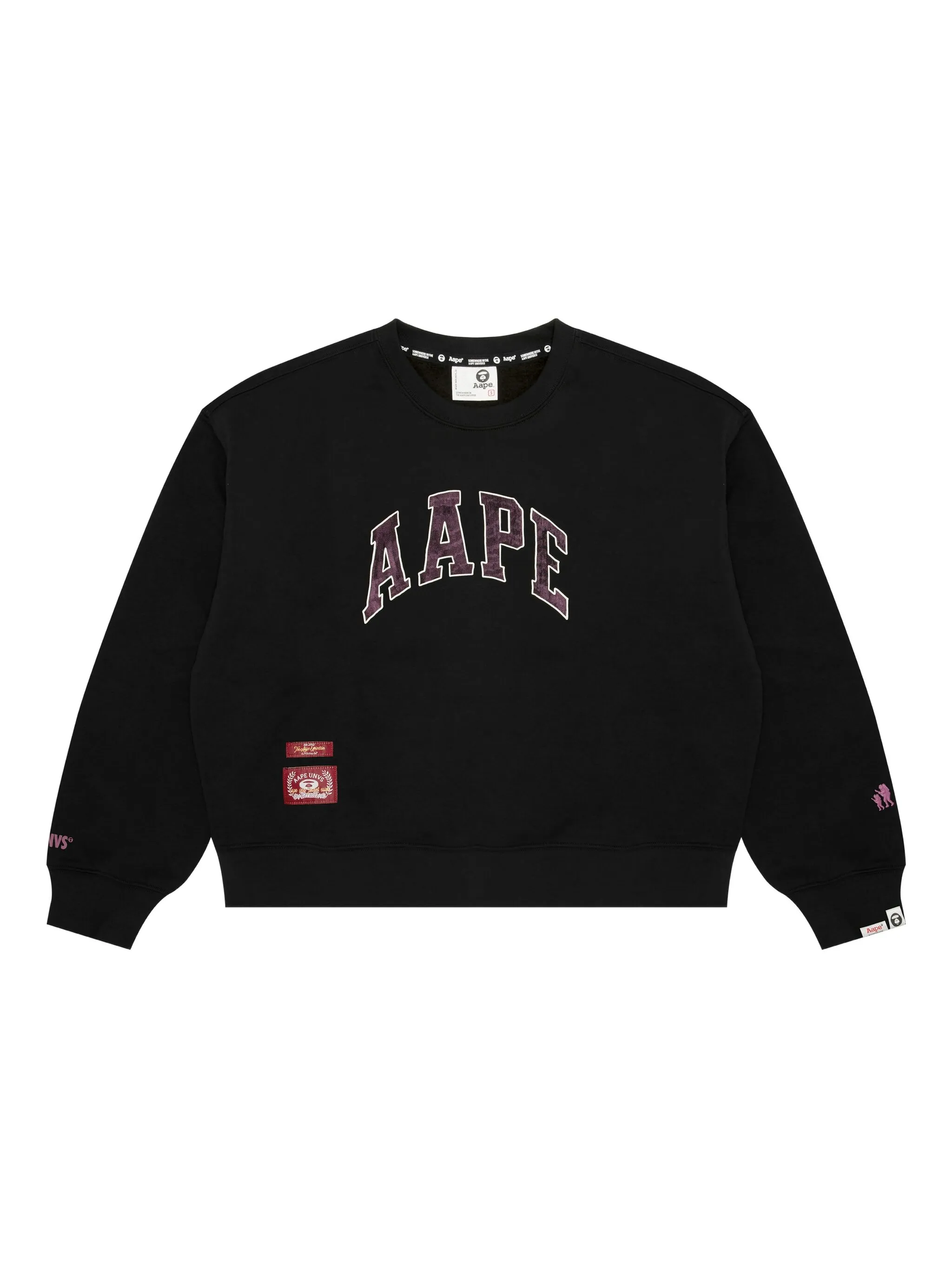 

Толстовка Universe Aape By A Bathing Ape, черный