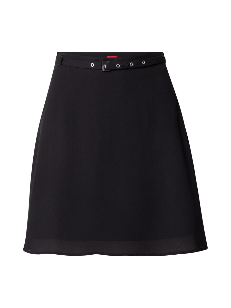 

Юбка мини HUGO Skirt Ruvira, черный