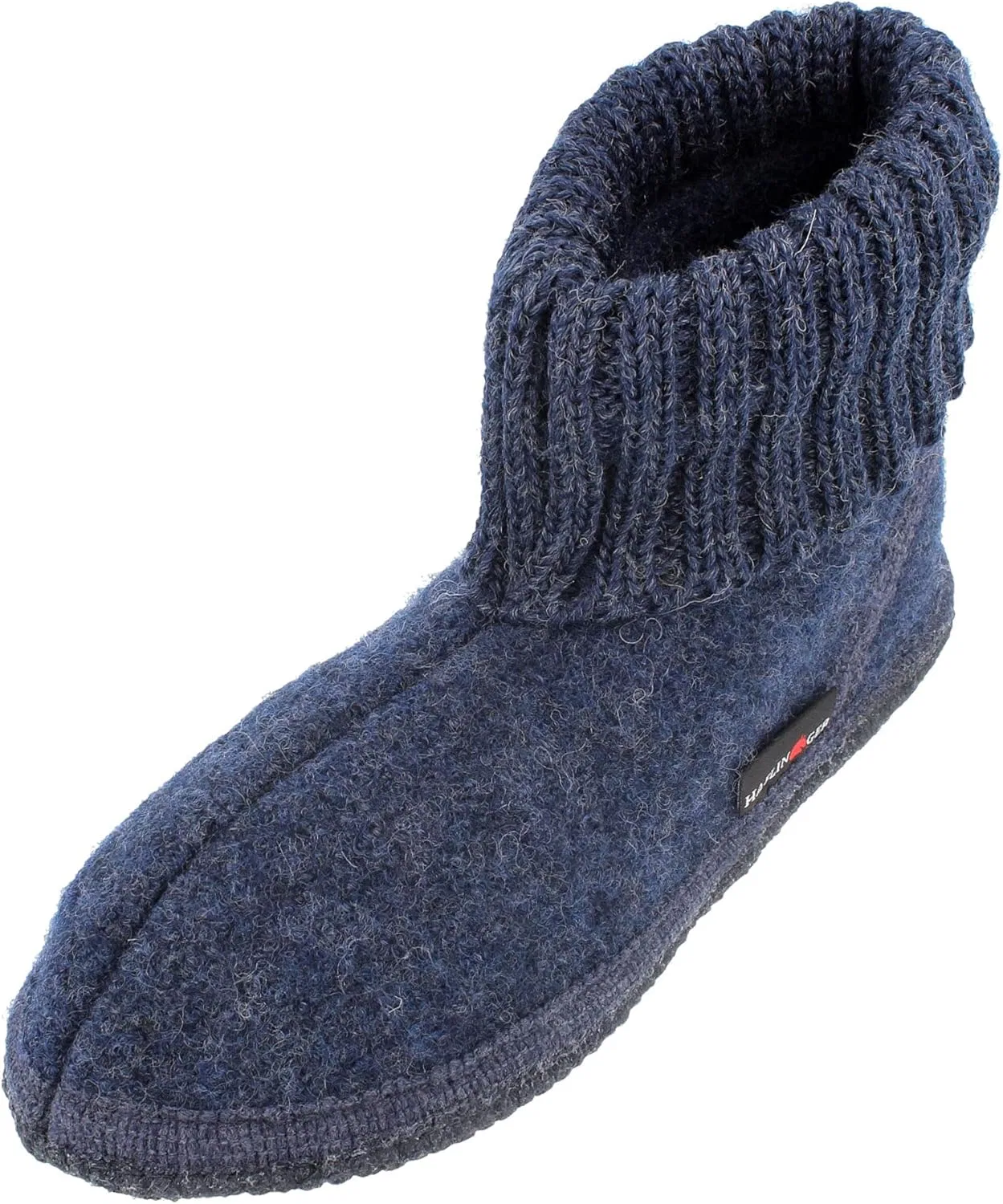 Женские высокие тапочки Haflinger Karl, Jeans Colour