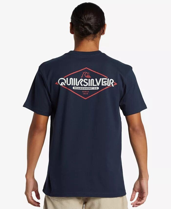 

Мужская футболка с коротким рукавом Omni Sign Quiksilver, синий