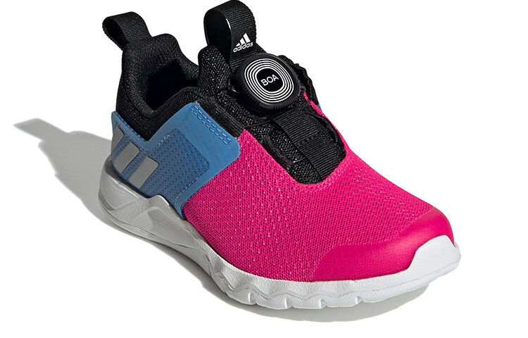 Кроссовки Rapida Kids Детские низкие розовые/синие/черные Adidas — фото 3
