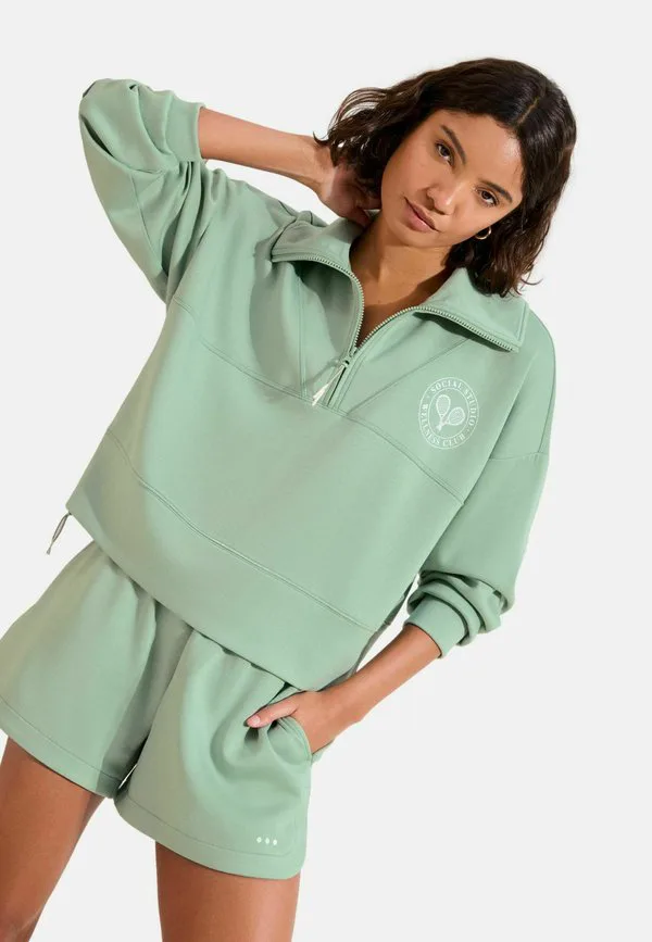 

Свитшот studio с половинной молнией Friends Like These, Green, Зеленый, Свитшот studio с половинной молнией Friends Like These, Green