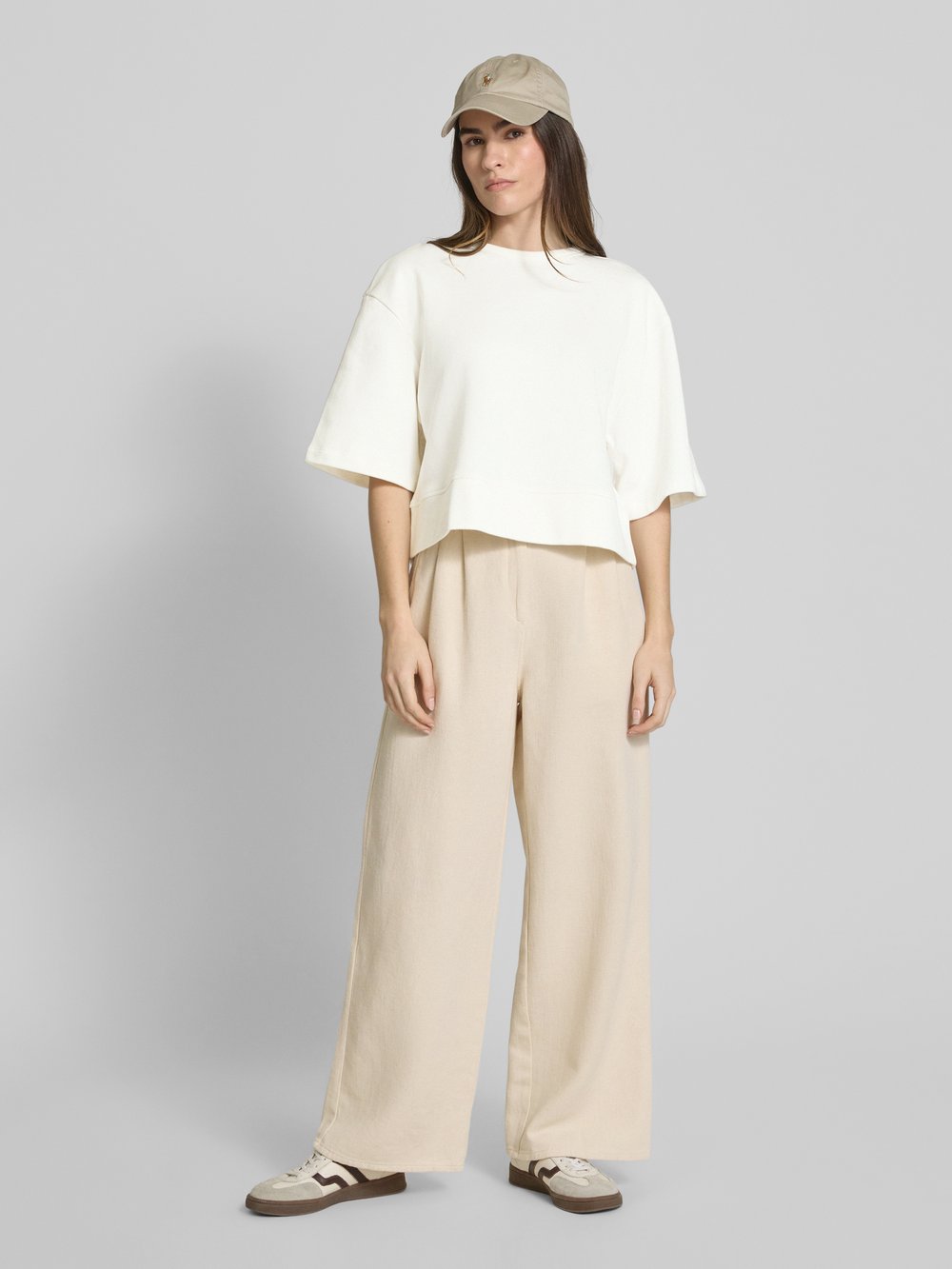 

Свитшот с рукавами 1/2 JAKE*S STUDIO WOMAN, кремовый