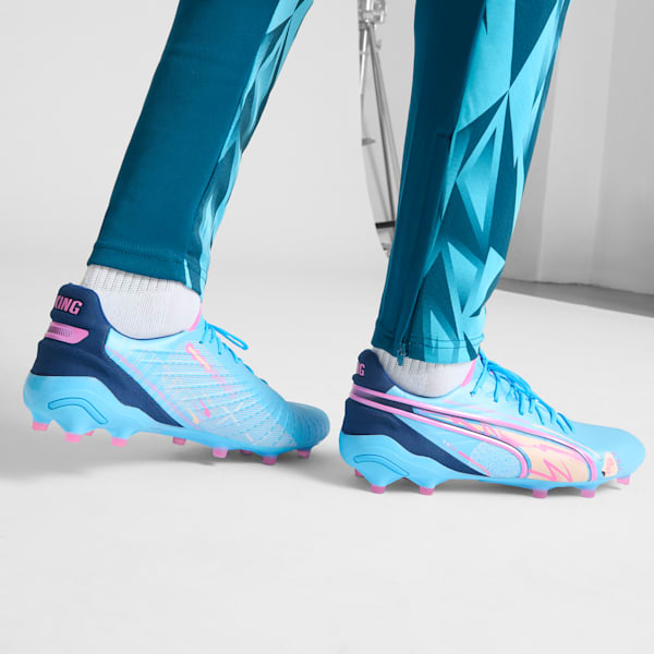 Мужские футбольные бутсы для игры на твердом/искусственном грунте King Ultimate Volume Up Puma, синий — фото 2
