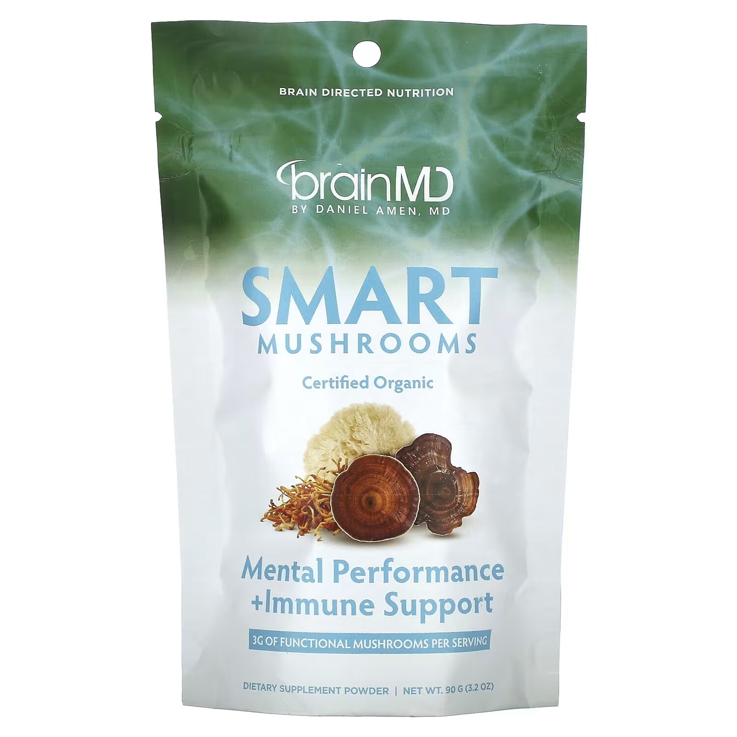 

Добавка BrainMD умные грибы, 90 г