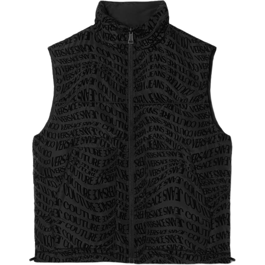 

Пуховая жилетка для мужчин VERSACE JEANS COUTURE, черный