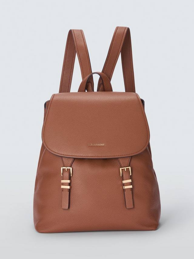 

Кожаный дорожный рюкзак Quinn Michael Kors, Camel