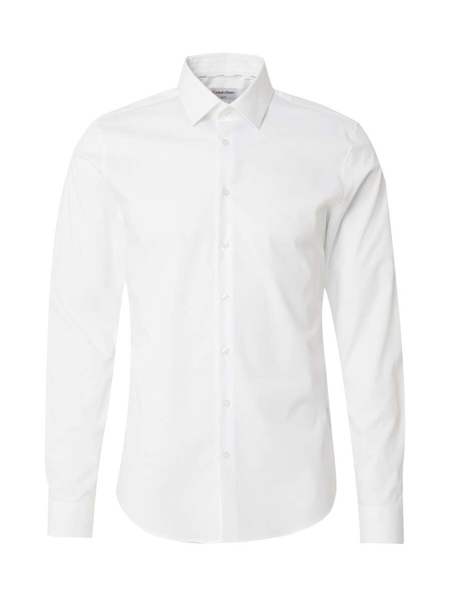 

Рубашка Slim Fit на пуговицах Calvin Klein, White