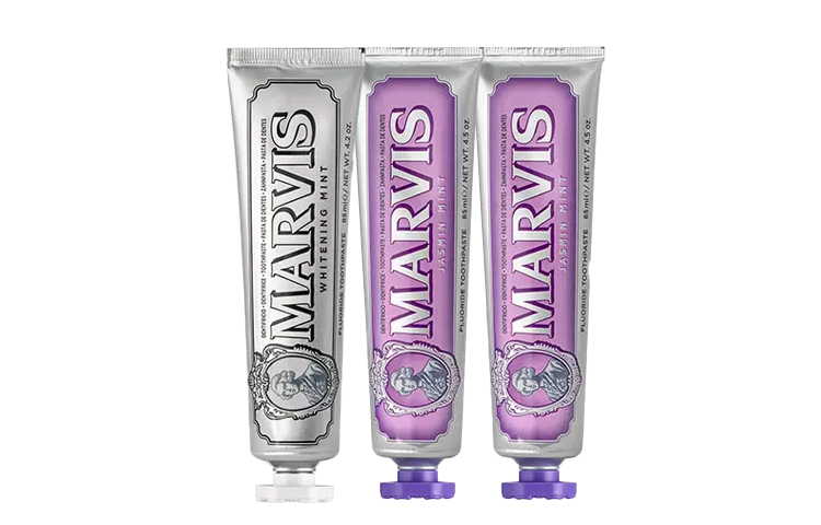 Marvis Набор зубной пасты Flower Sea Mint для очистки, освежения дыхания и удаления пятен с зубов 2 шт/3 шт/4 шт — фото 2