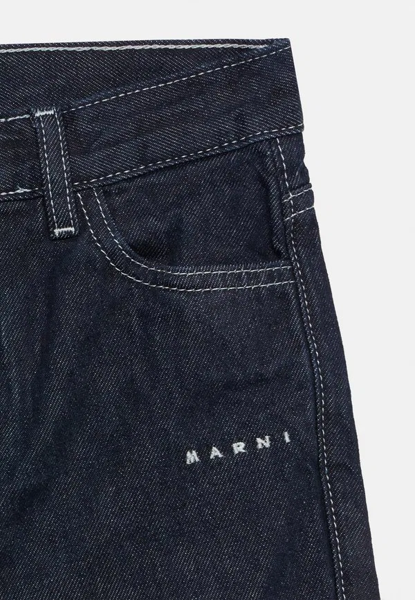 Джинсы прямого кроя, темно-синие Marni, Dark-Blue Denim — фото 4