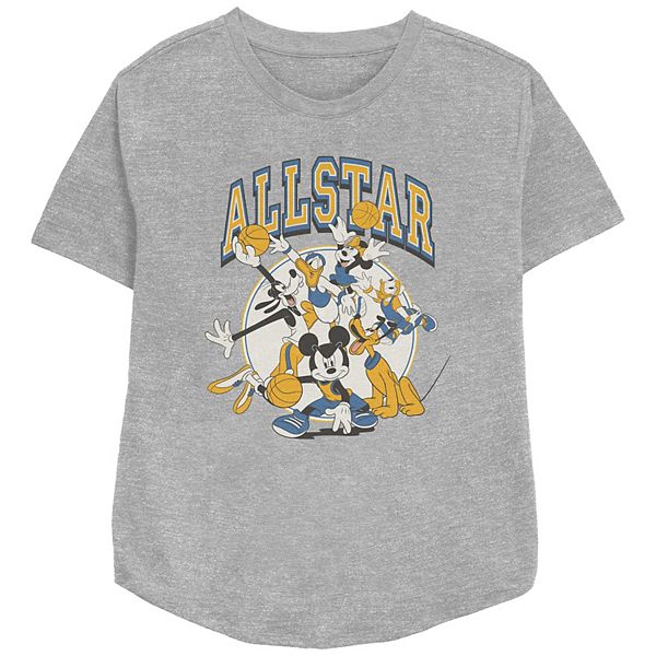 

Футболка женская Mickey Mouse and Friends Allstar relaxed fit с принтом Disney