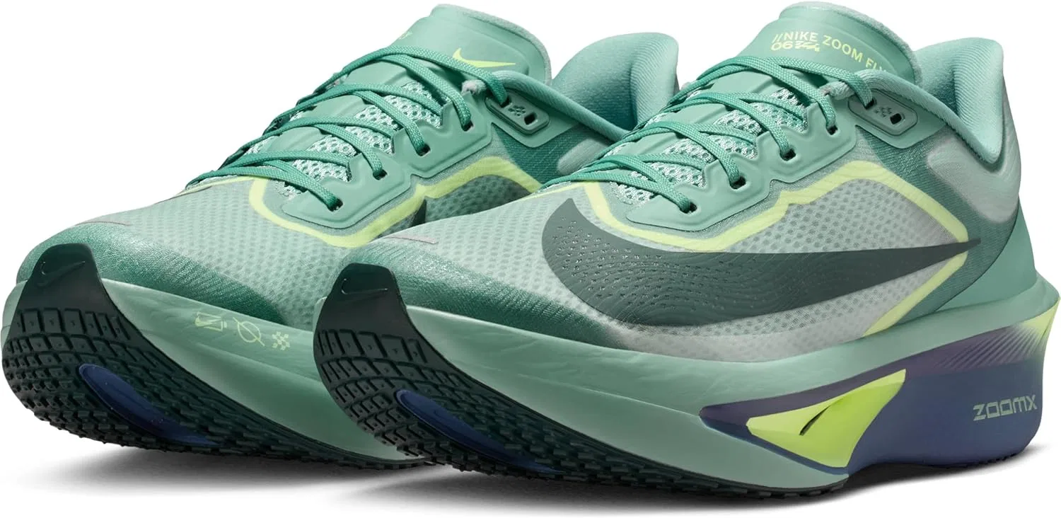 Мужские беговые кроссовки Nike Zoom Fly 6 FN8454, Cannon Seaweed Light Silver Cobalt Bliss — фото 2