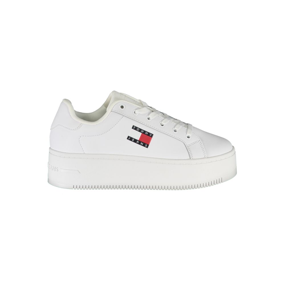Белые кроссовки из полиэстера Tommy Hilfiger
