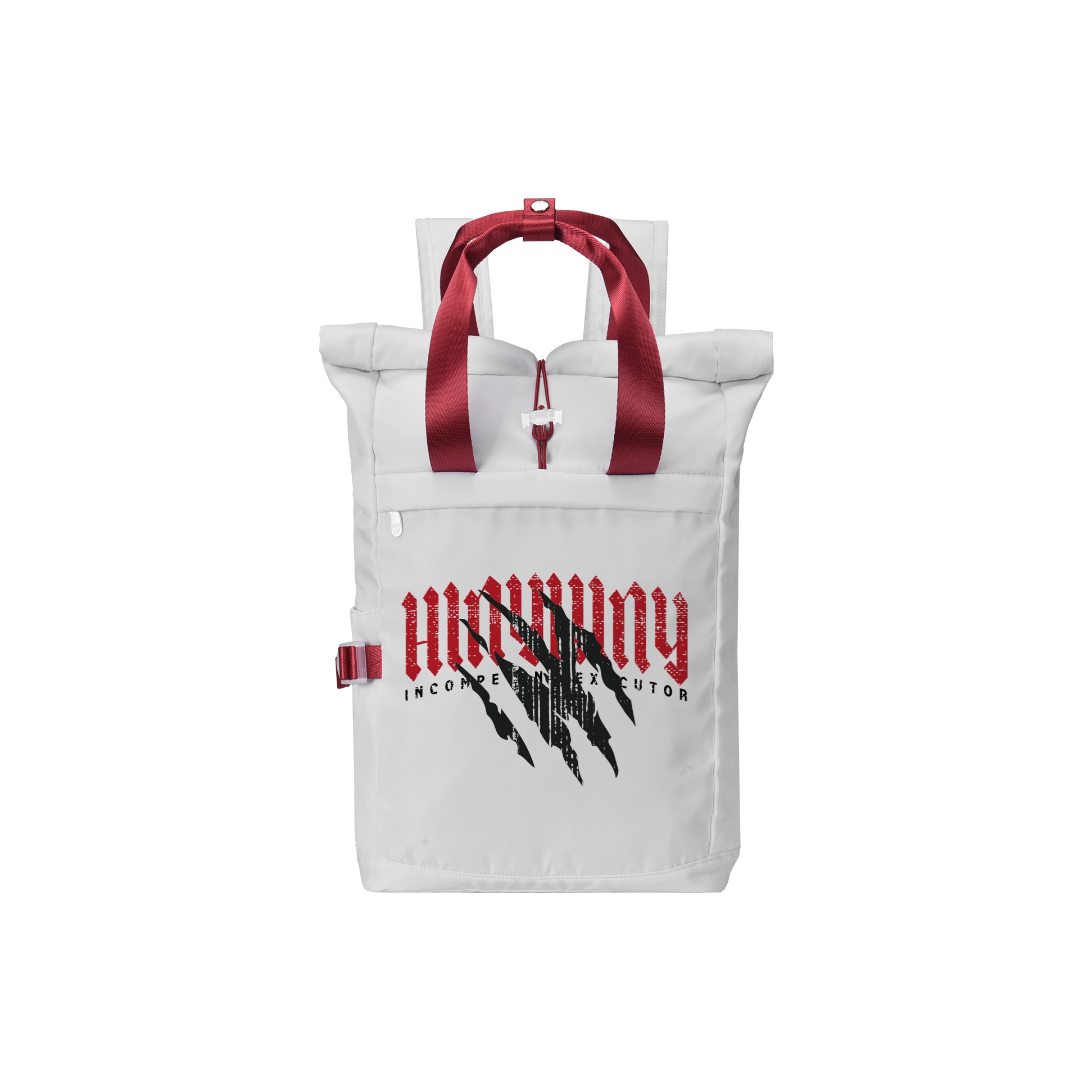 

DRACONITE Полиэстеровый рюкзак для студентов унисекс разноцветный, Red Black White