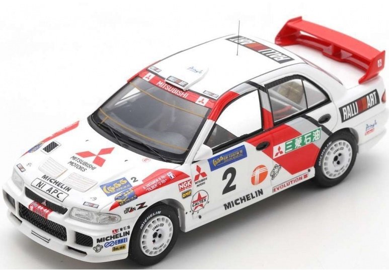 

Модель Spark Mitsubishi Lancer Evolution III #2 Winn 1:43 S6514