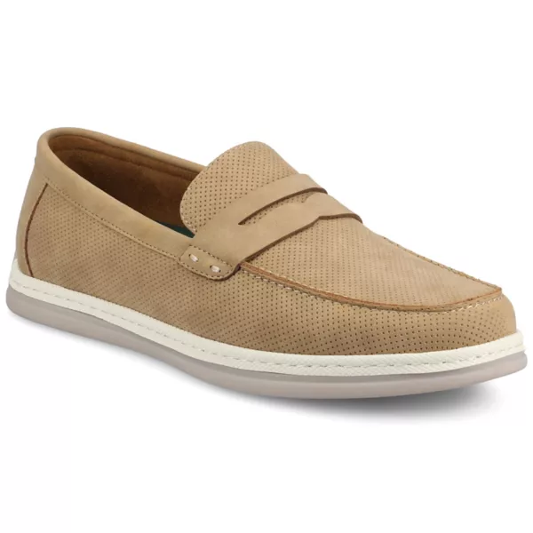

Мужские пенни-лоферы Brantley Comfort Casual с перфорацией и гибкими ремешками Vance, коричневый