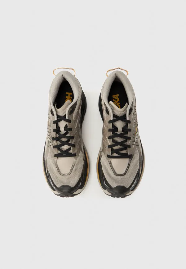Кроссовки для трейлраннинга mafate 5 Hoka, Cement/Black — фото 4
