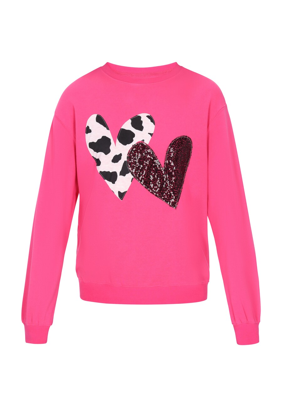 

Толстовка faina Fashion Look, цвет Light pink/Dark pink