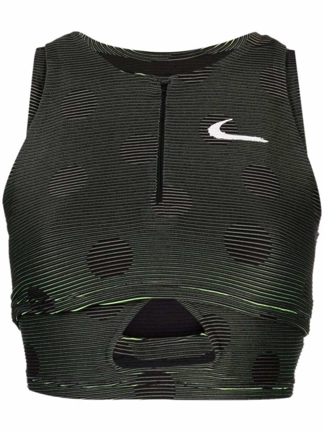 

Nike X Off-White спортивный топ в горох, черный