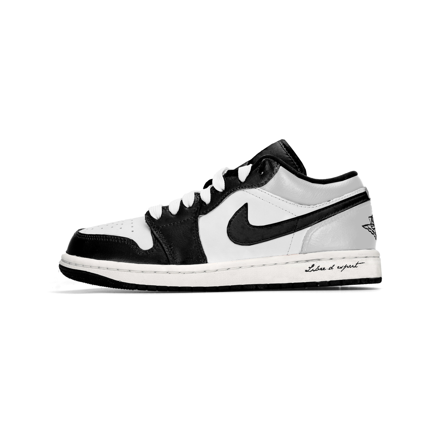 

Jordan Air 1 Gray Vow Slip Resistant Low top Детские баскетбольные кроссовки Gray Teenagers