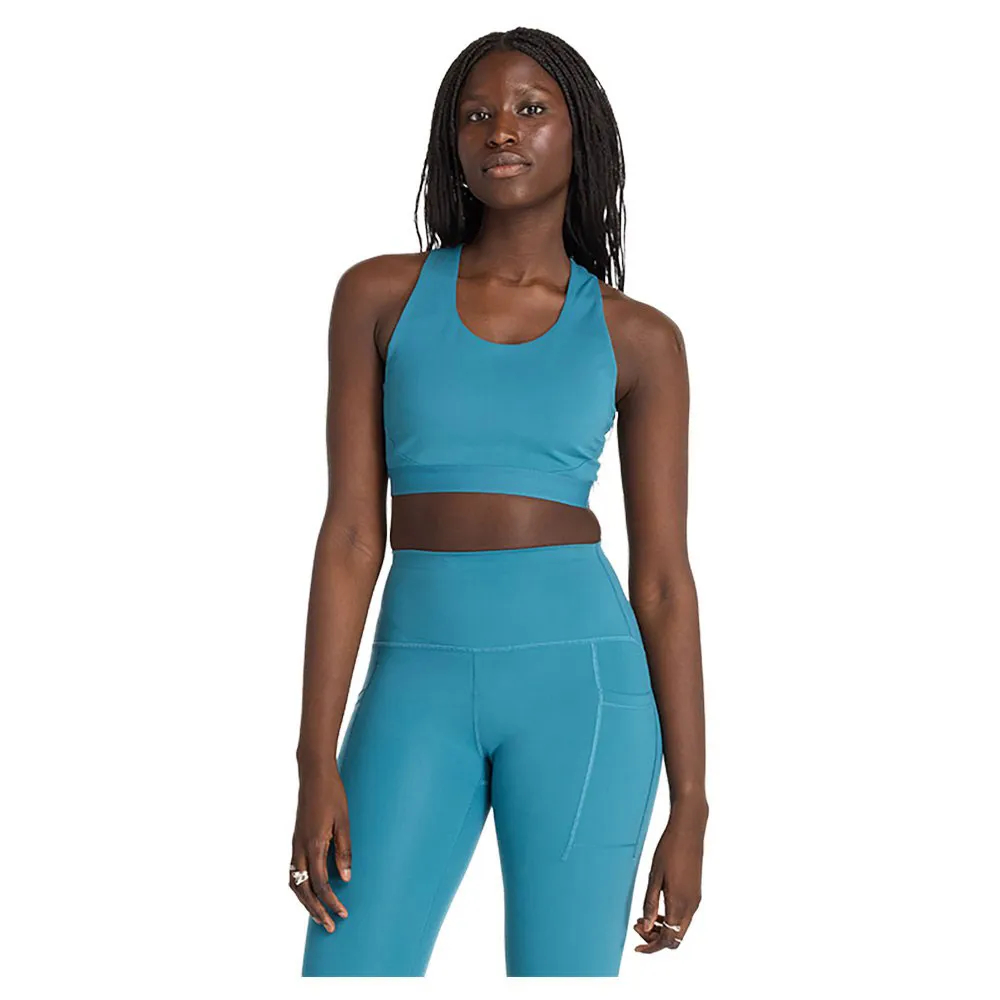 

Бюстгальтер New Balance Sleek Medium Support Pocket Medium Impact Sports, синий