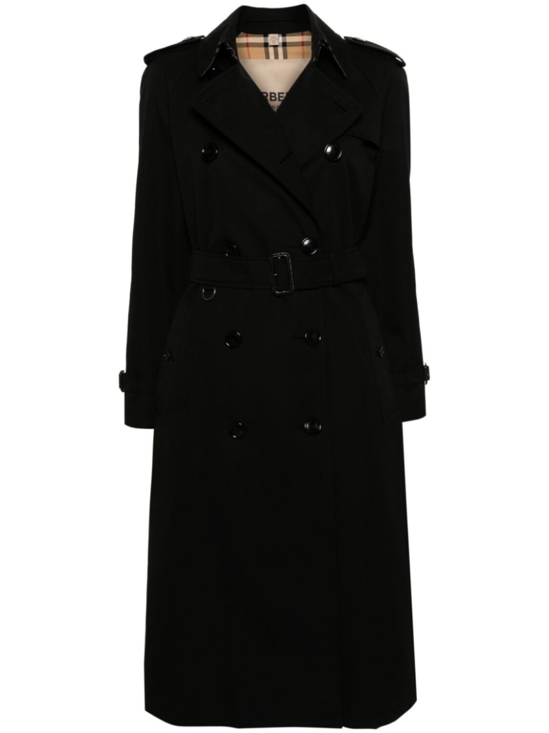 

Burberry тренч The Waterloo, черный