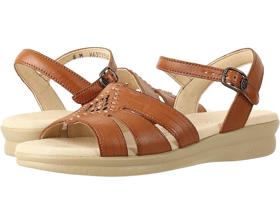 Сандалии SAS Huarache, цвет Antique Tan