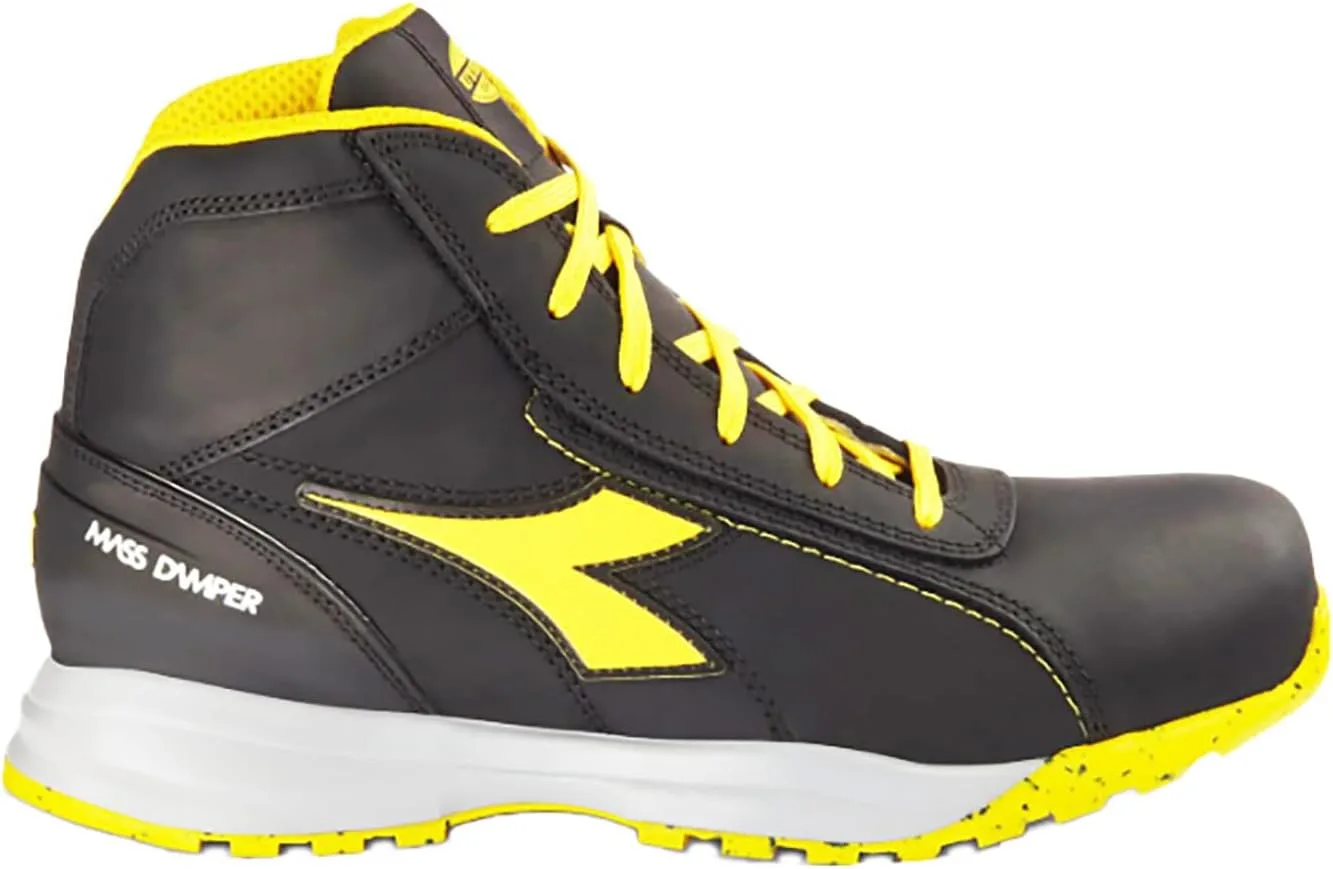 Лошадиные туфли Diadora Unisex Glove MDS Mid S3 HRO SRC, черные