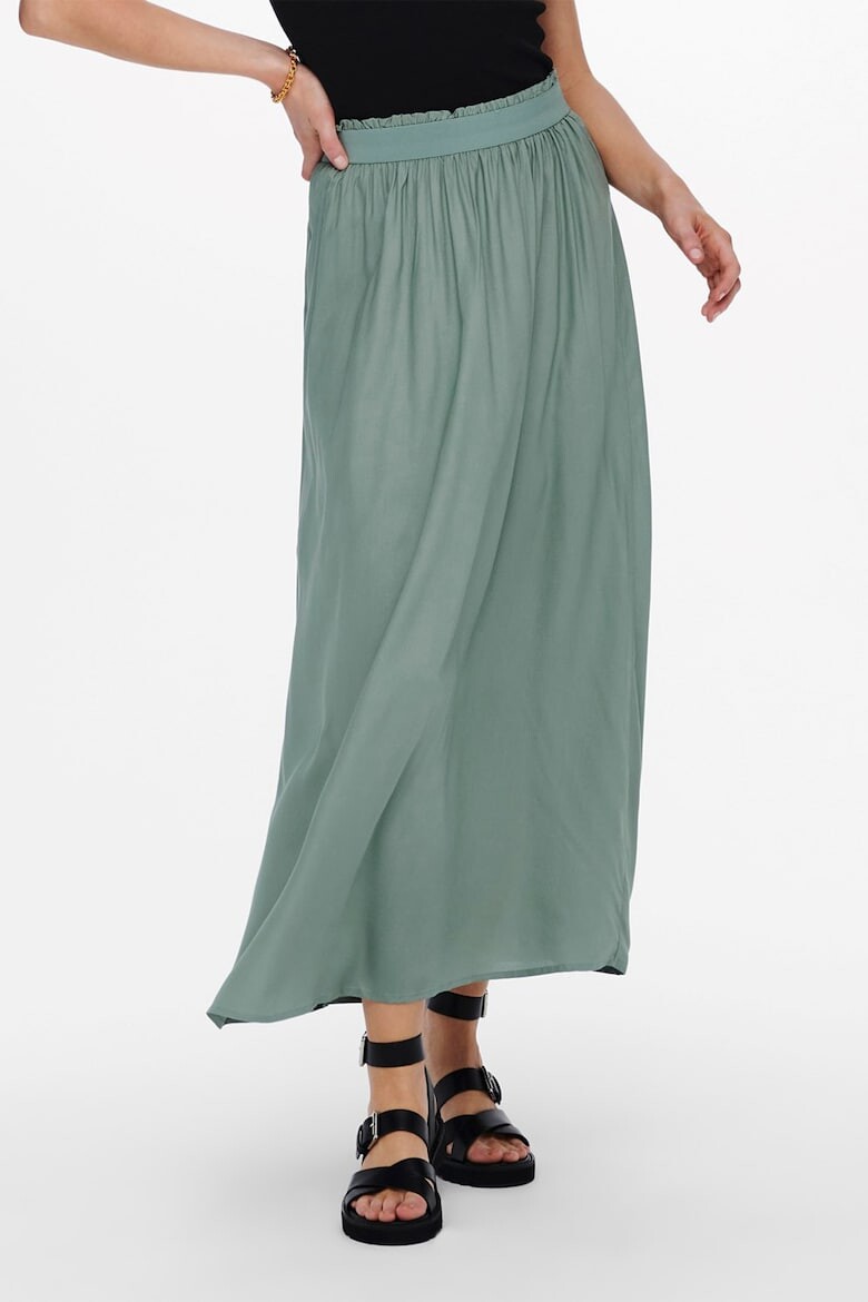 

Длинная юбка с эластичной талией Only, зеленый