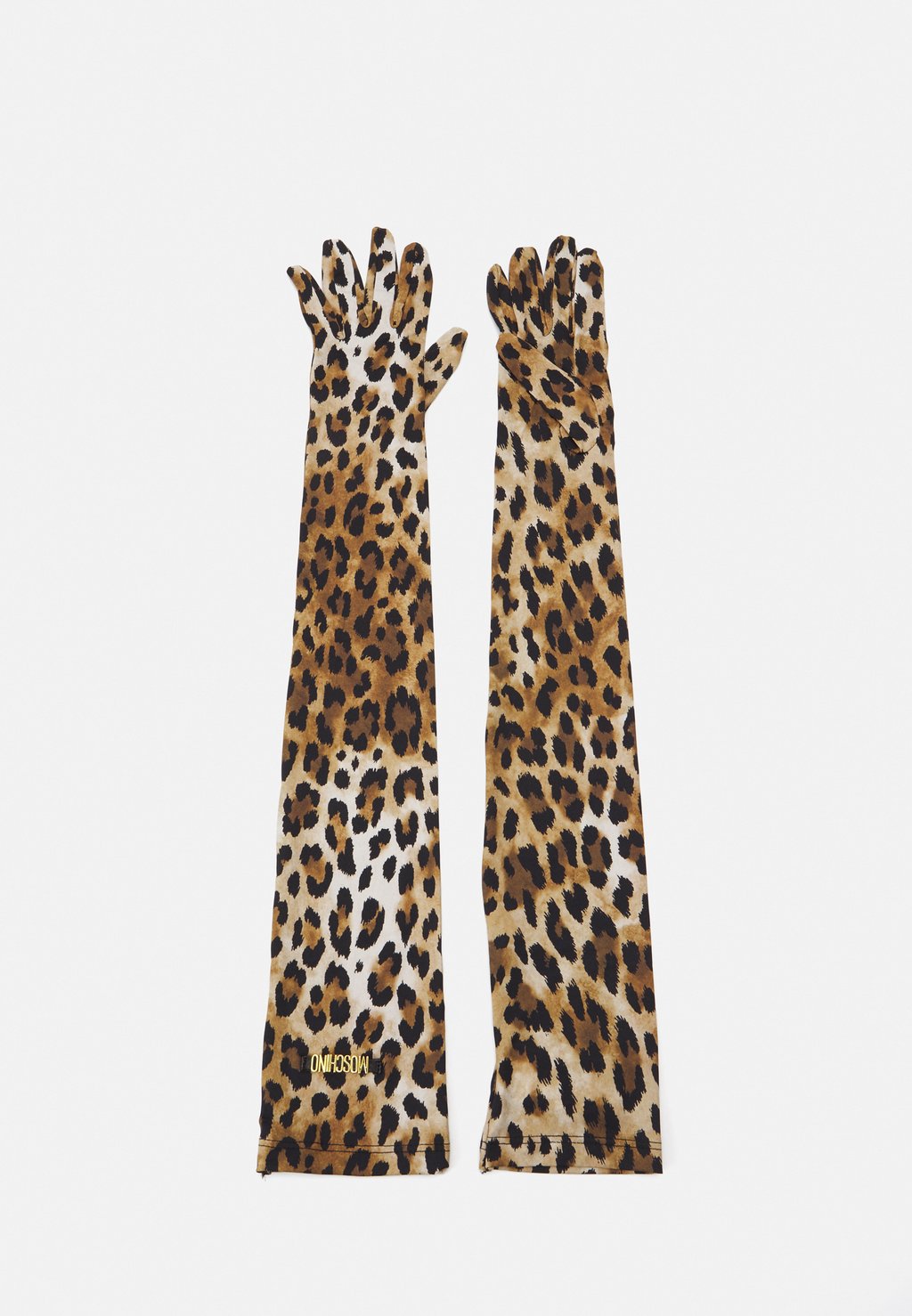 

Перчатки LEOPARD GLOVES MOSCHINO, черный