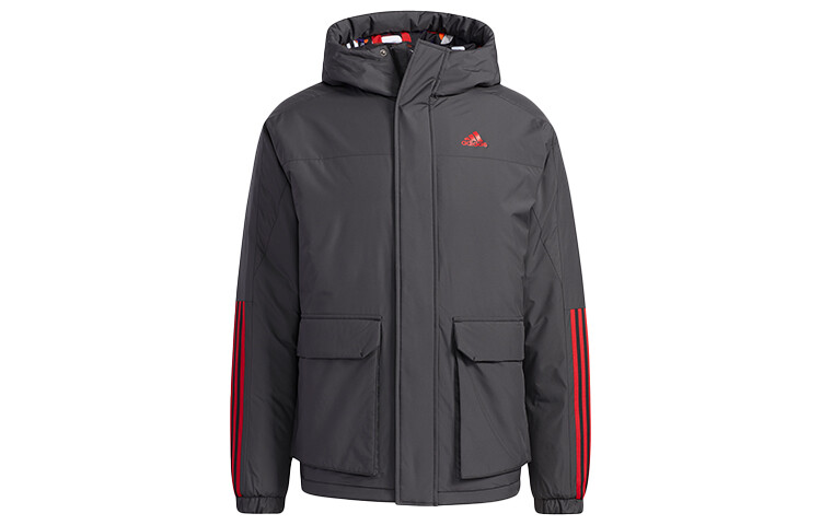 

CNY Collection стеганая куртка мужская черная Adidas, черный