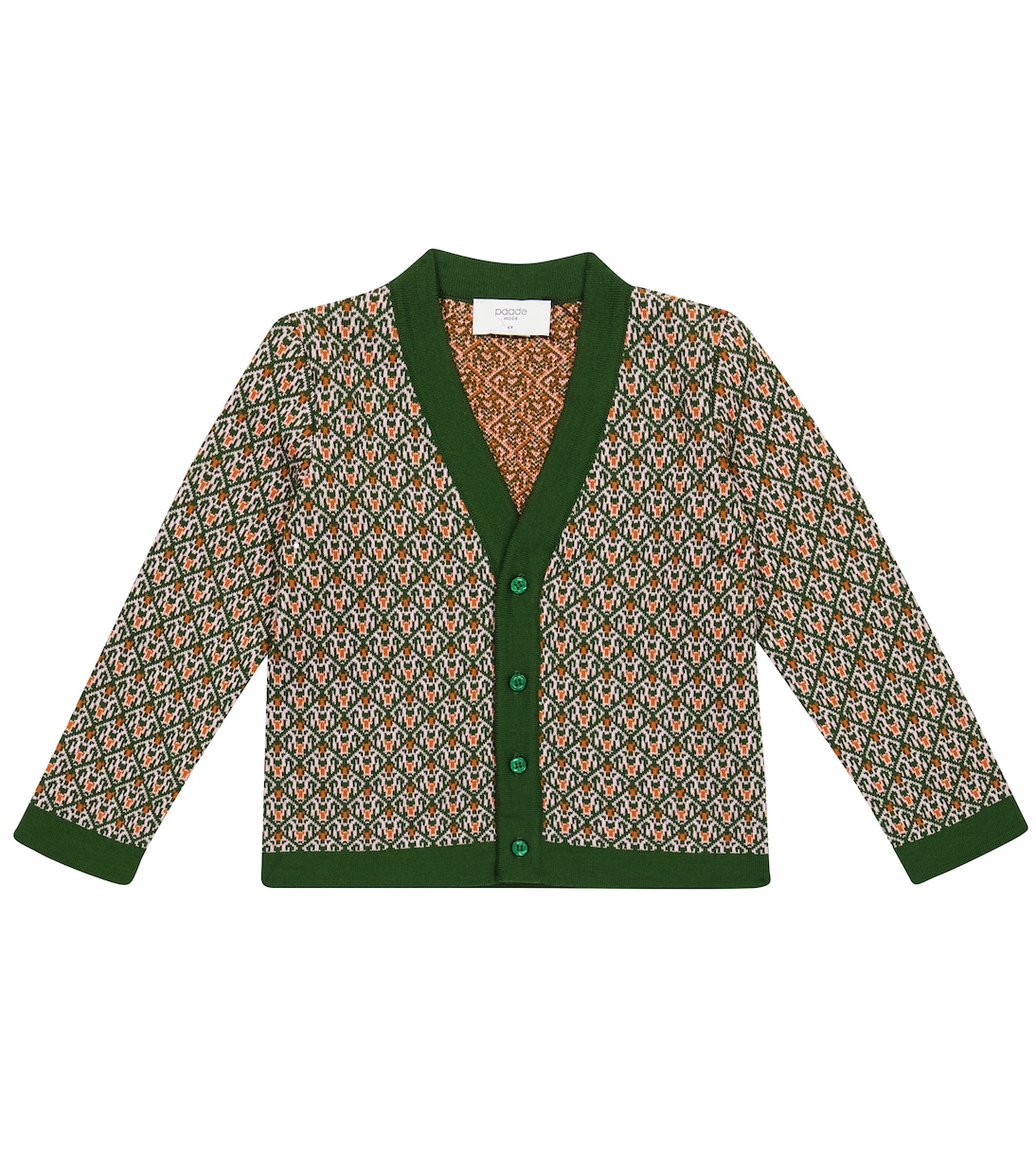 

Узорчатый кардиган Paade Mode, Cannoli Green