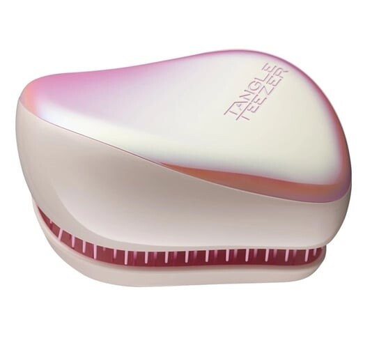 

Компактная, голографическая расческа, розовая Tangle Teezer