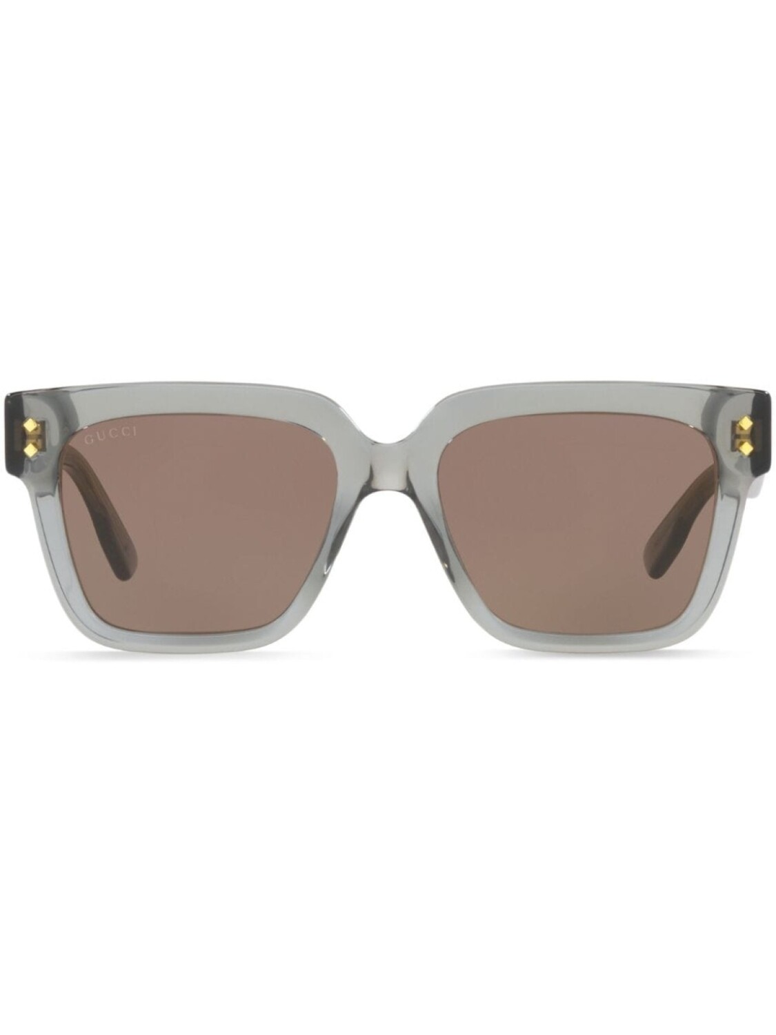 

Солнцезащитные очки в квадратной оправе с логотипом Gucci Eyewear, серый