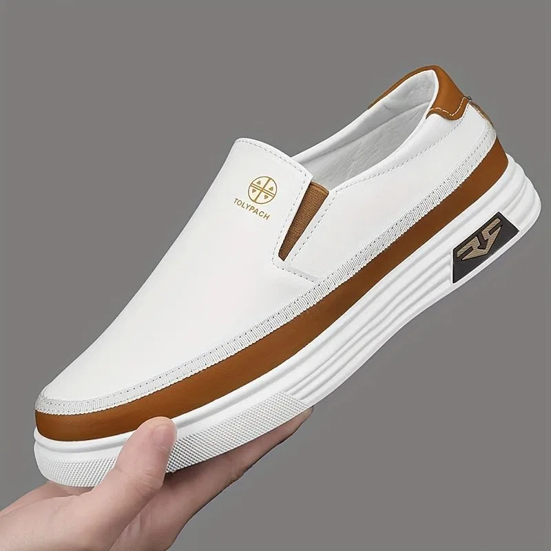 Лоферы мужские, дышащие, с мягкой, нескользящей подошвой, White HoaloX — фото 3