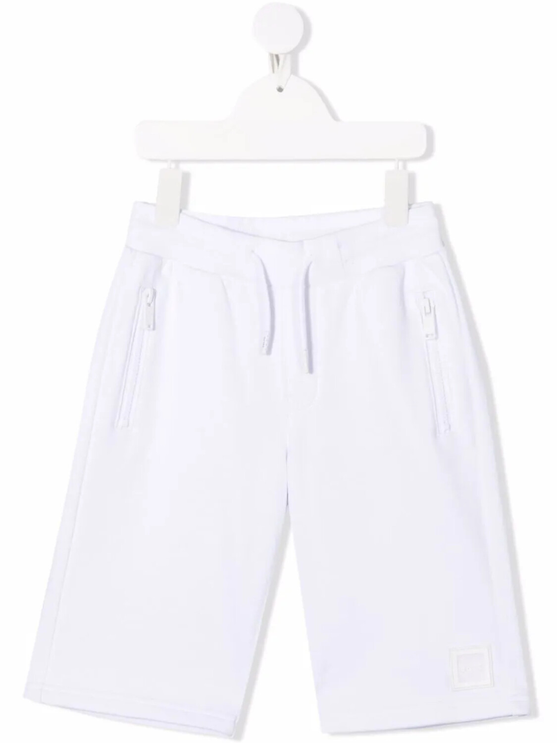 

BOSS Kidswear однотонные спортивные шорты, белый