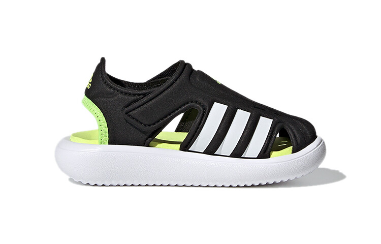 Кроссовки adidas Water Sandal Toddler Shoes TD Low-top Black/white — фото 2