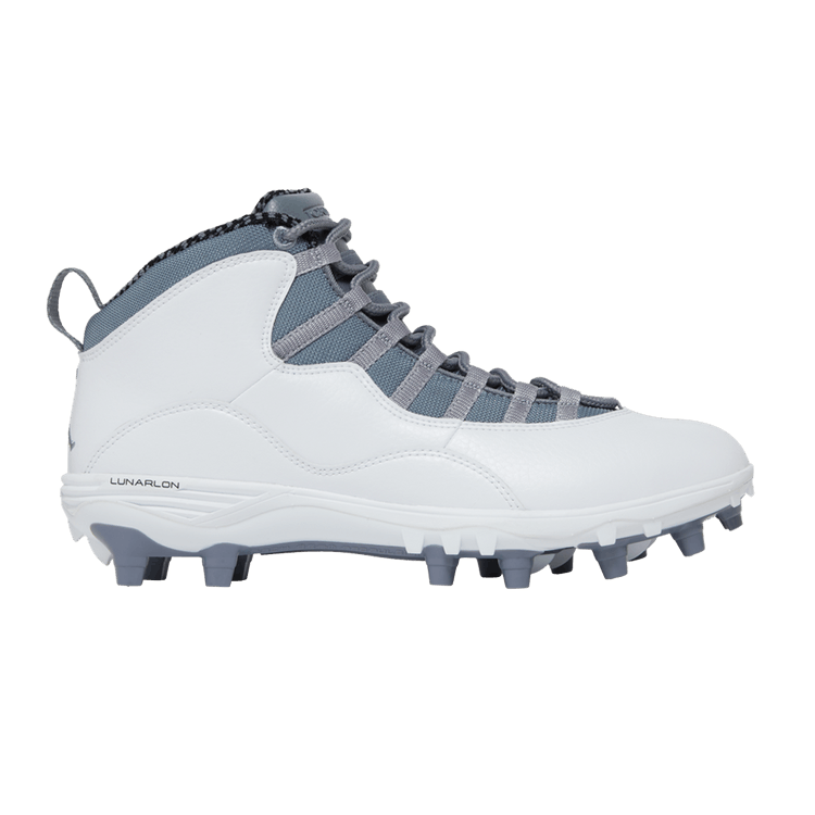 

Бутсы Air Jordan Air Jordan 10 TD Mid 'Cool Grey', белый