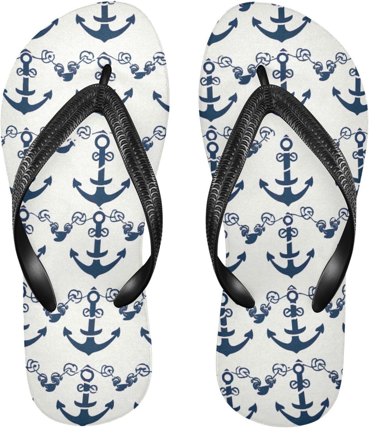 

Синие шлепанцы для пляжа, душа, сандалии-вьетнамки из резины с нескользящей подошвой, летние тапочки для мужчин и женщин, для прогулок Sinestour