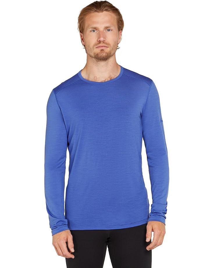 

Лонгслив Icebreaker Merino 200 Oasis Long Sleeve Crewe, цвет Brilliant