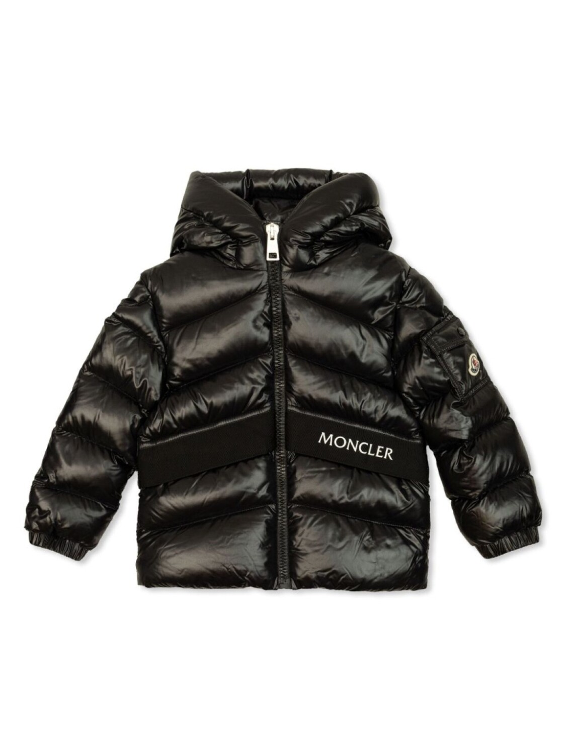 

Moncler Enfant пуховик Groseiller, черный