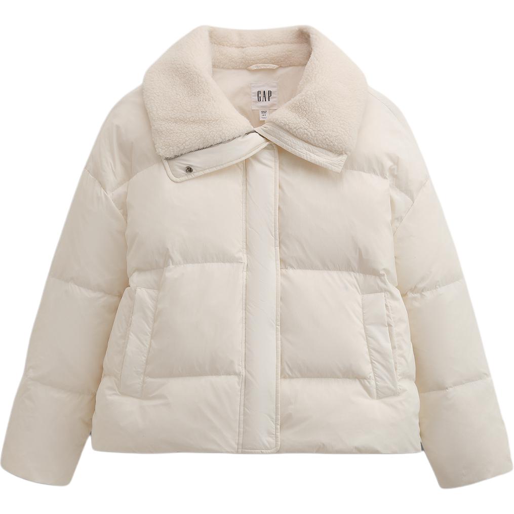 

Пуховики и пальто женские GAP, слоновая кость