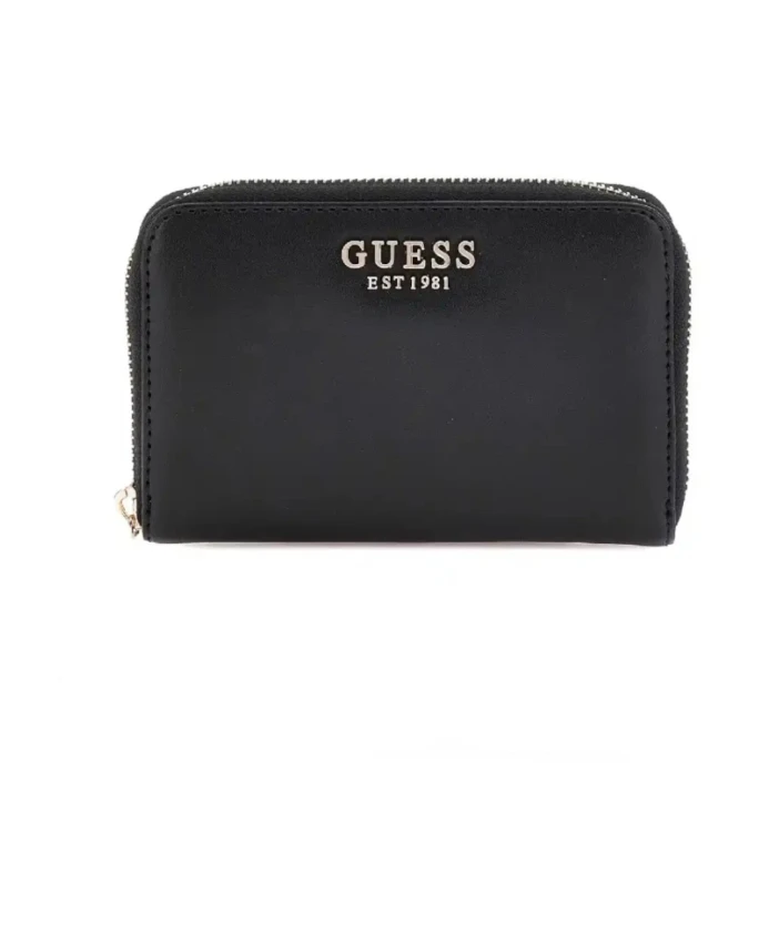 

Кошелек Laurel среднего размера на молнии Guess, черный