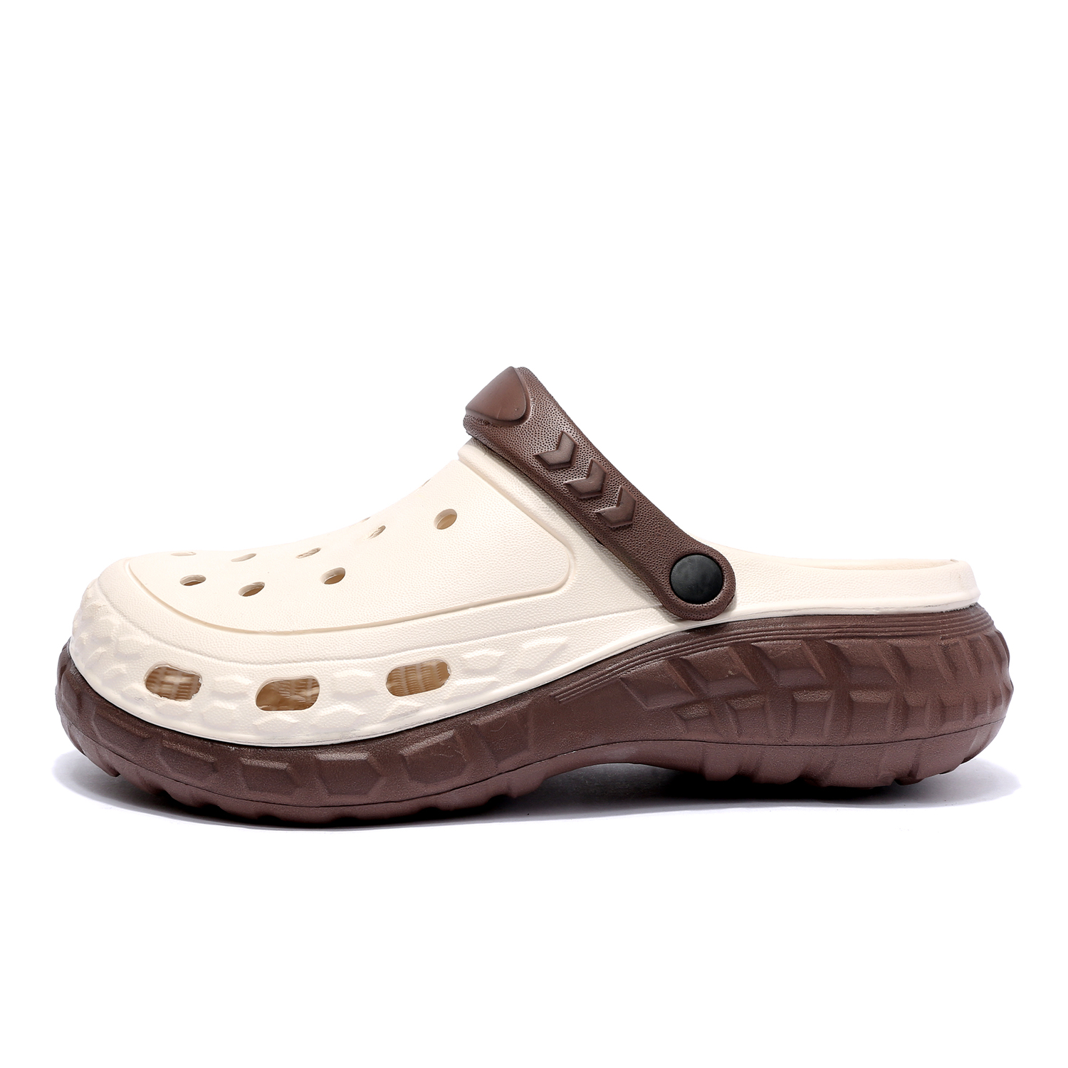 

LEXON Клоги мужские хаки коричневые, цвет Khaki Brown
