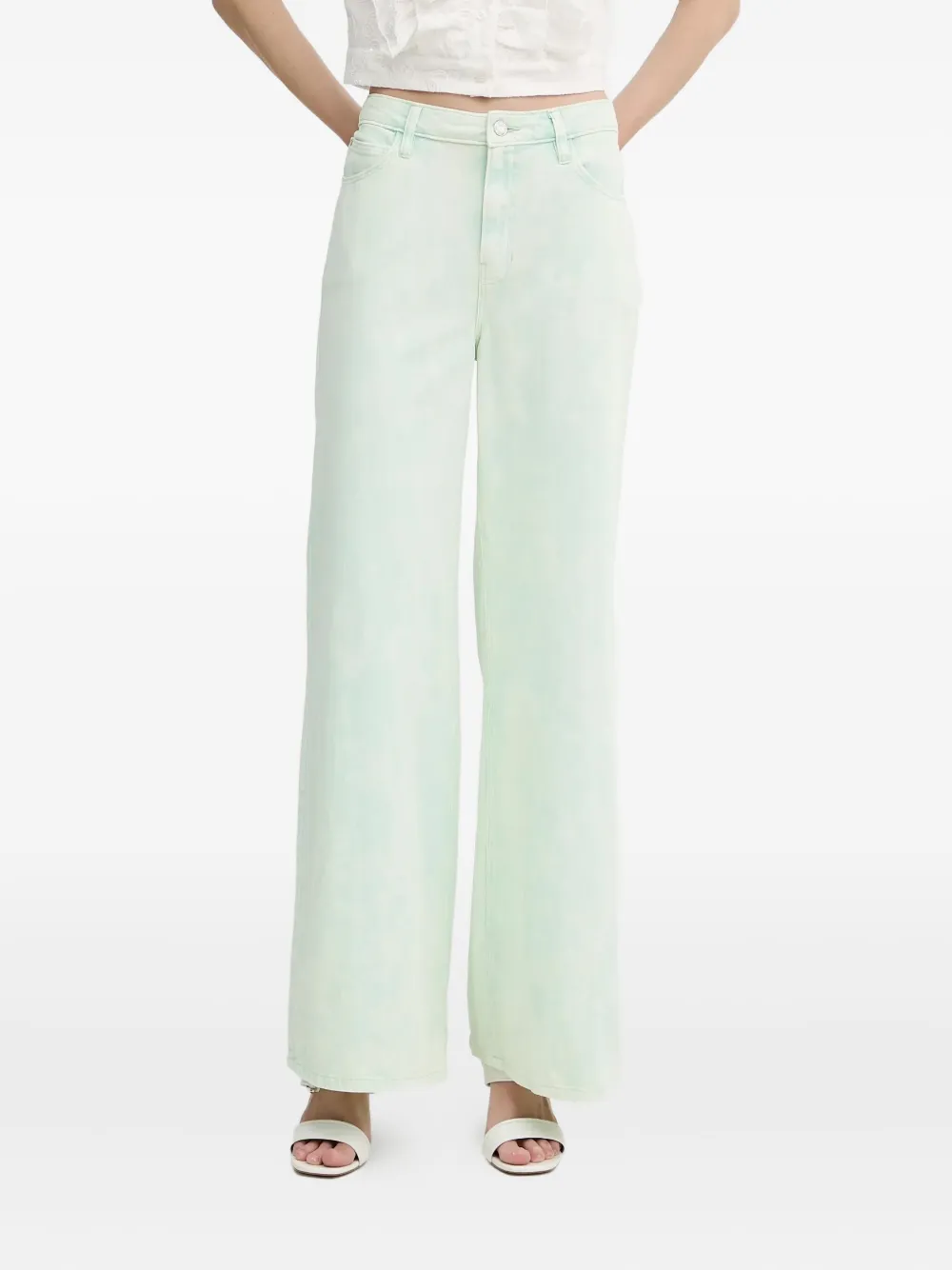 

Джинсы с принтом тай-дай GUESS USA, зеленый