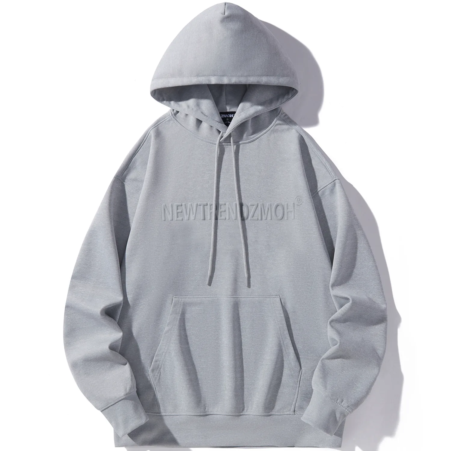 

Толстовка Unisex Hooded Moderate Regular ZMOH, heather серый