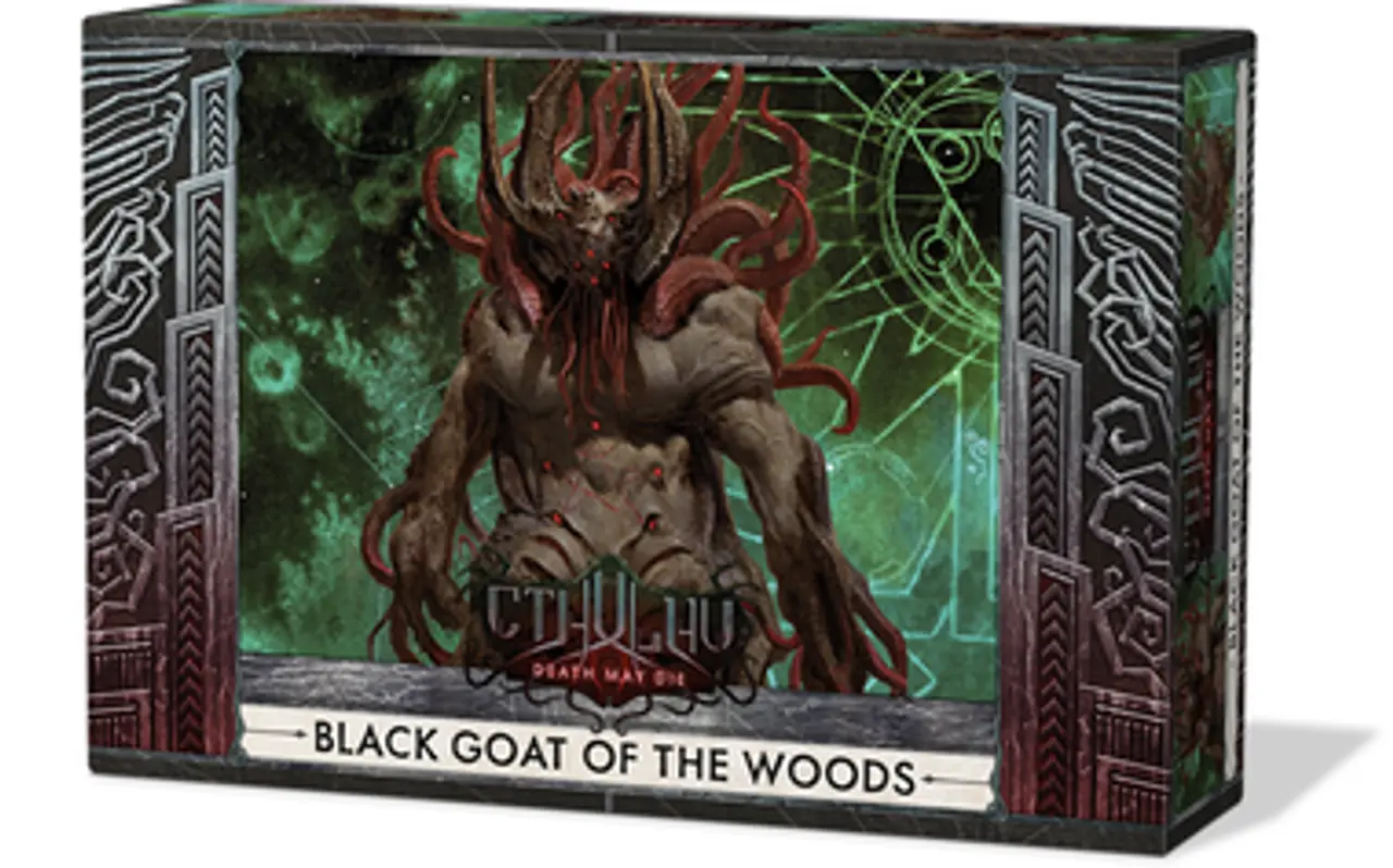 

Настольная игра Cthulhu: Death May Die - Black Goat of the Woods Expansion