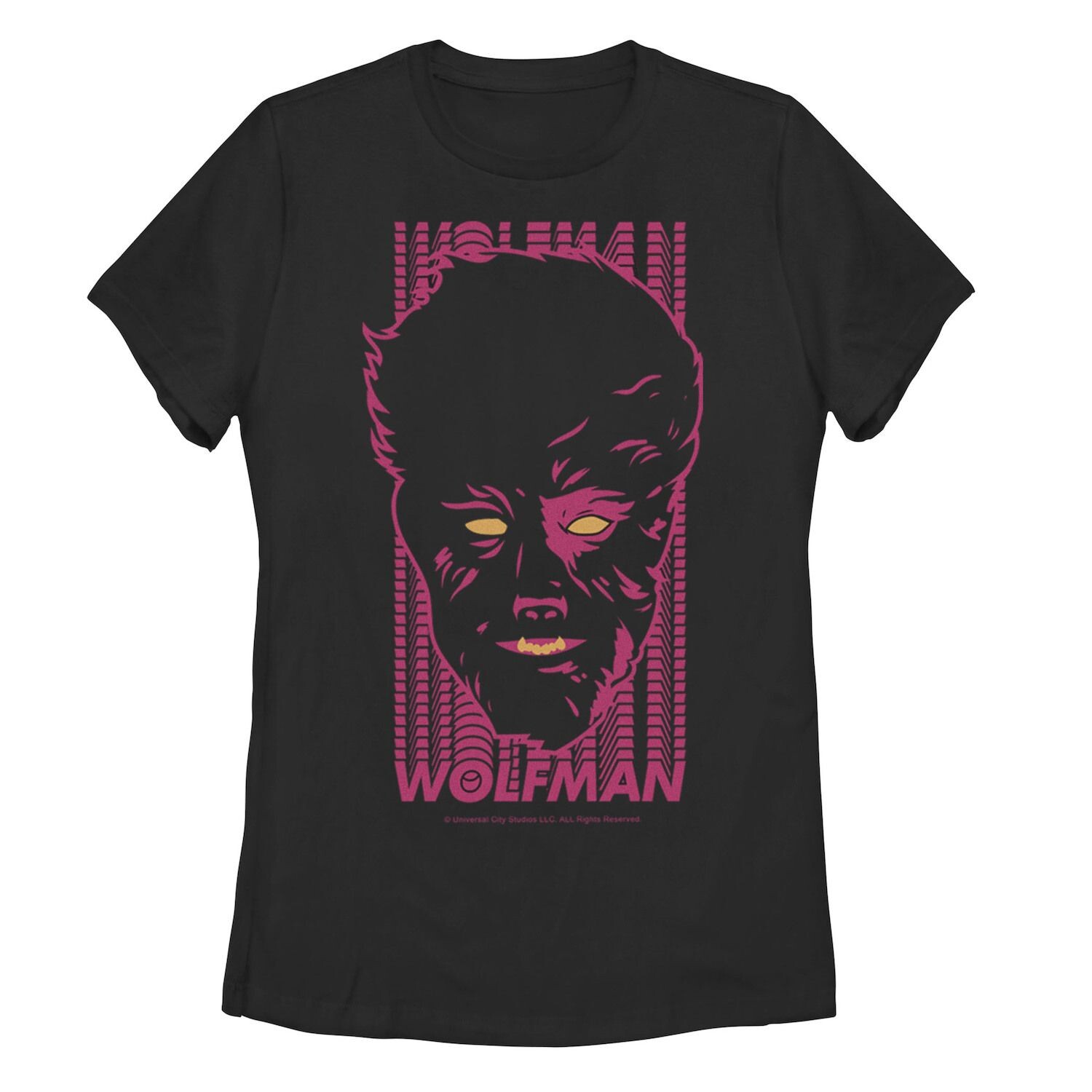 

Детская футболка Universal Monsters The Wolf Man розового цвета с рисунком и портретом Licensed Character, Розовый, Детская футболка Universal Monsters The Wolf Man розового цвета с рисунком и портретом Licensed Character